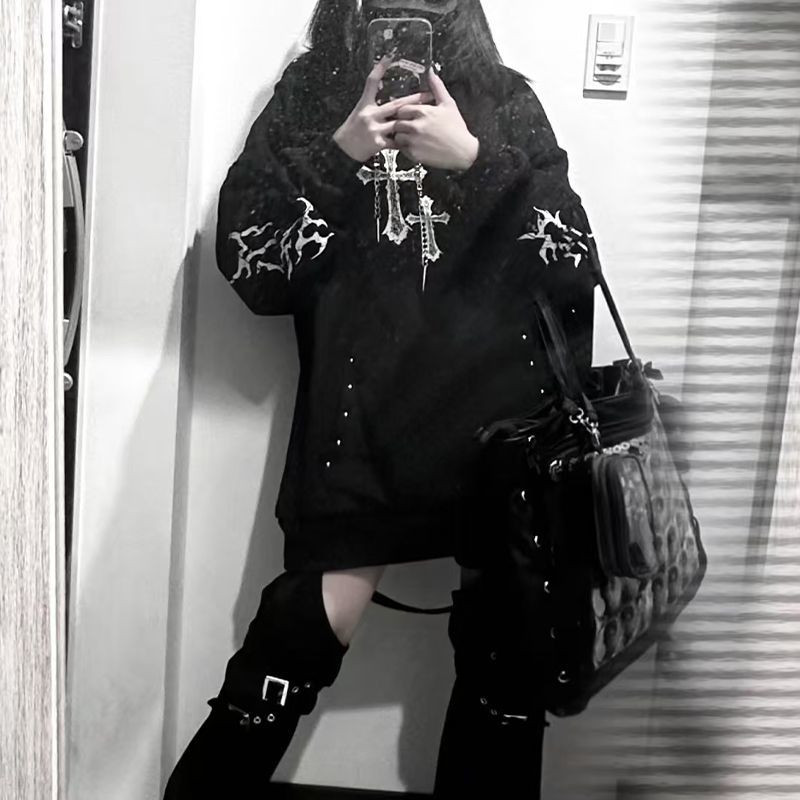 Graphic Hoodie Streetwear - new Subculture Gothic Stylish Graphic Hoodies