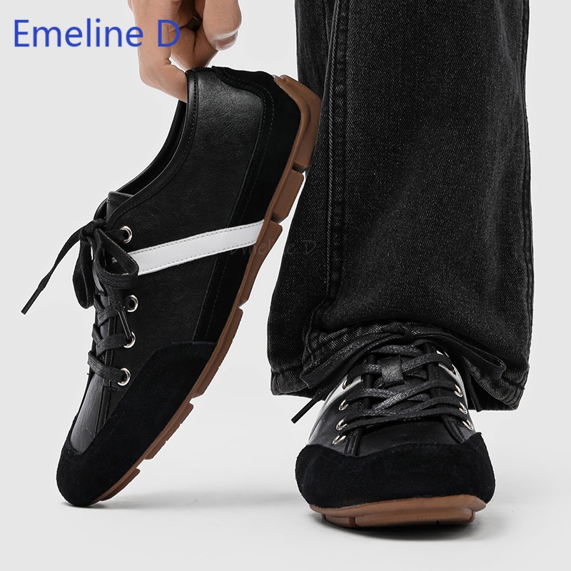 Street Fashion Walking - Men Minimalist Retro Casual Sneakers Square