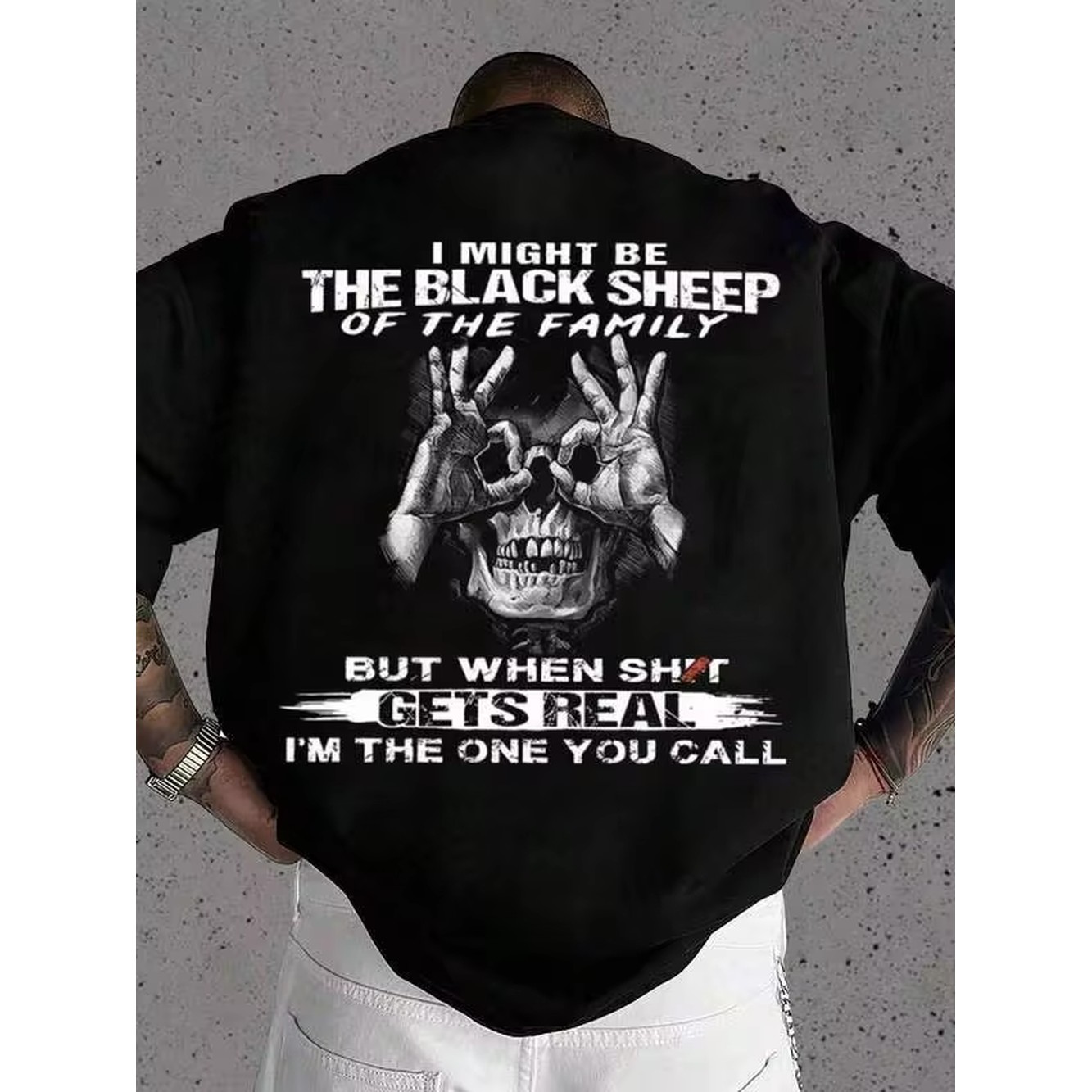 Street Fashion Youth - Warning Slogan, Clothing, Graphic Tee, Funny