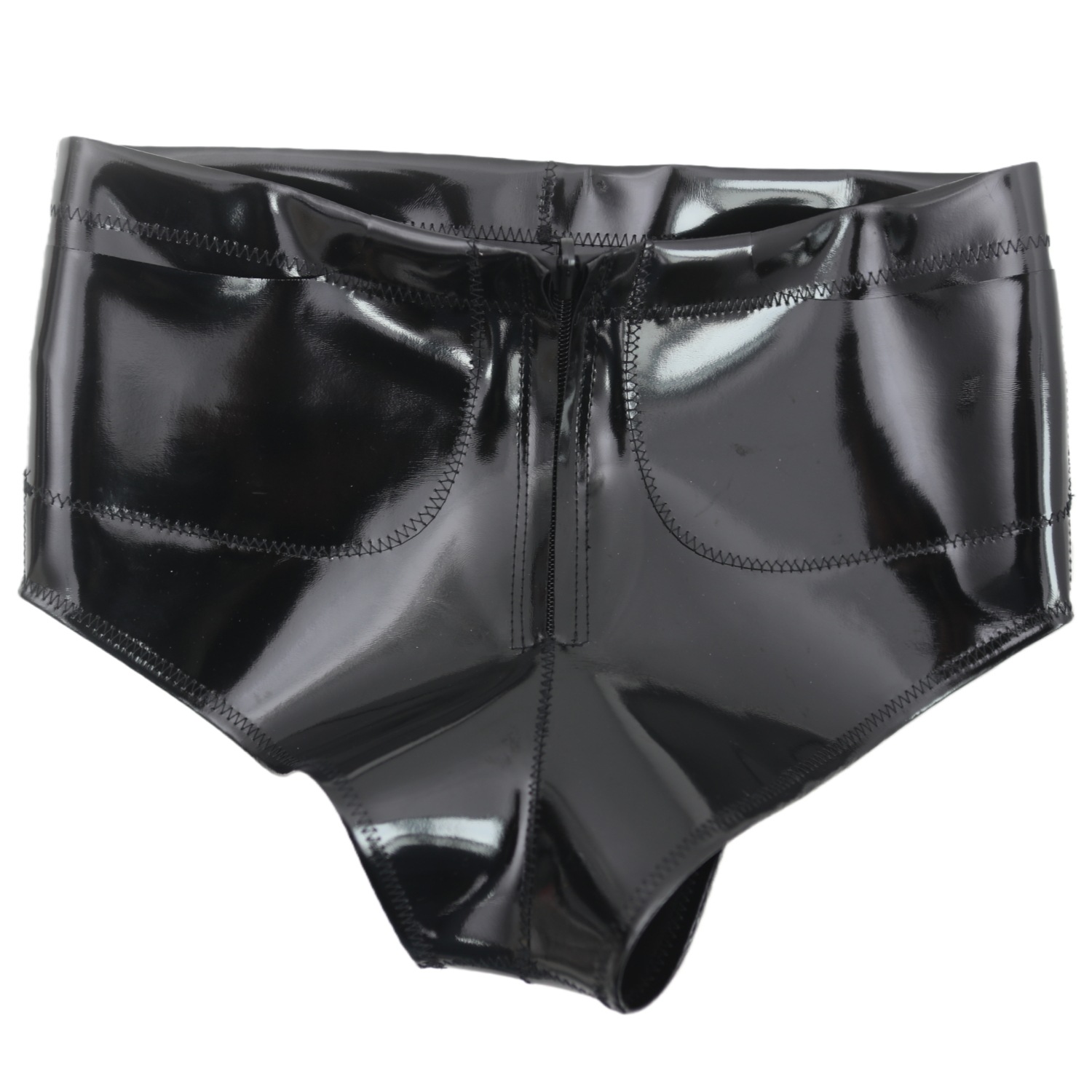 Street Fashion Men - Women Men Glossy Pocket Shorts Mid-Rise