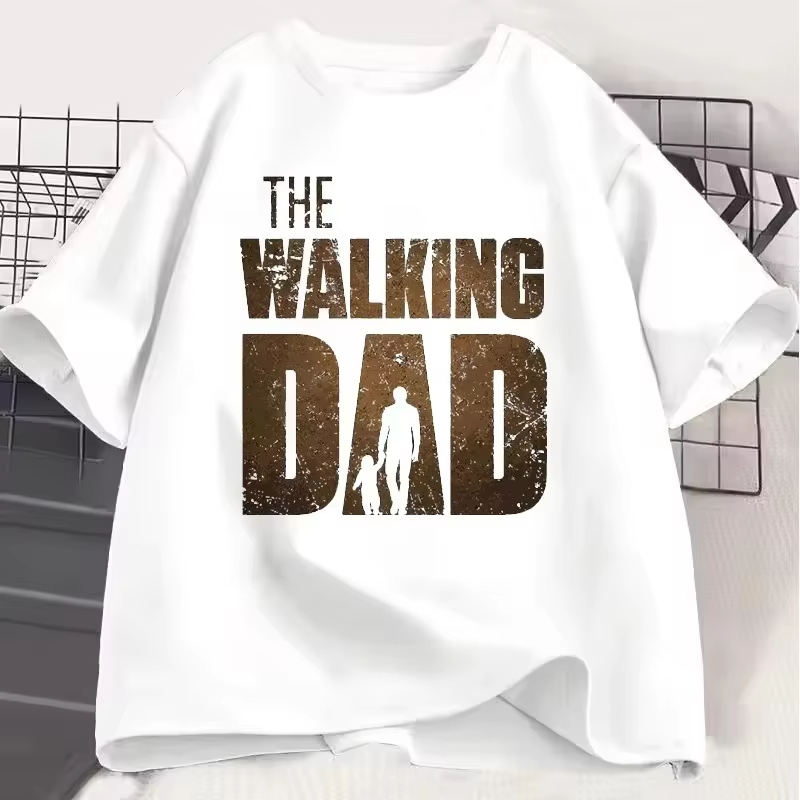 Street Fashion Walking - The Walking Dad Funny Street Printed