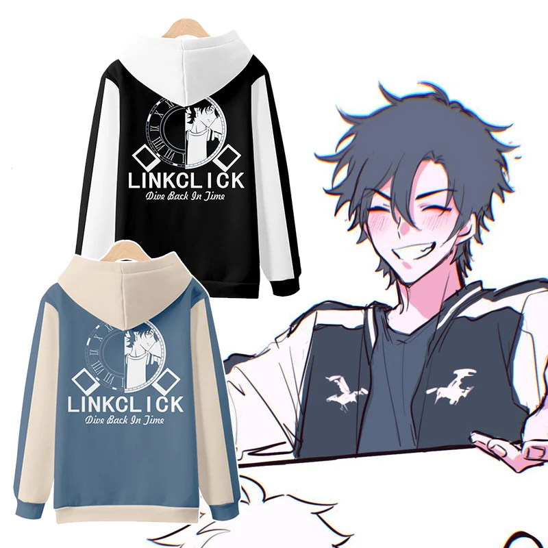 Graphic Hoodie Streetwear - Link Click Anime Shiguang Daili Ren