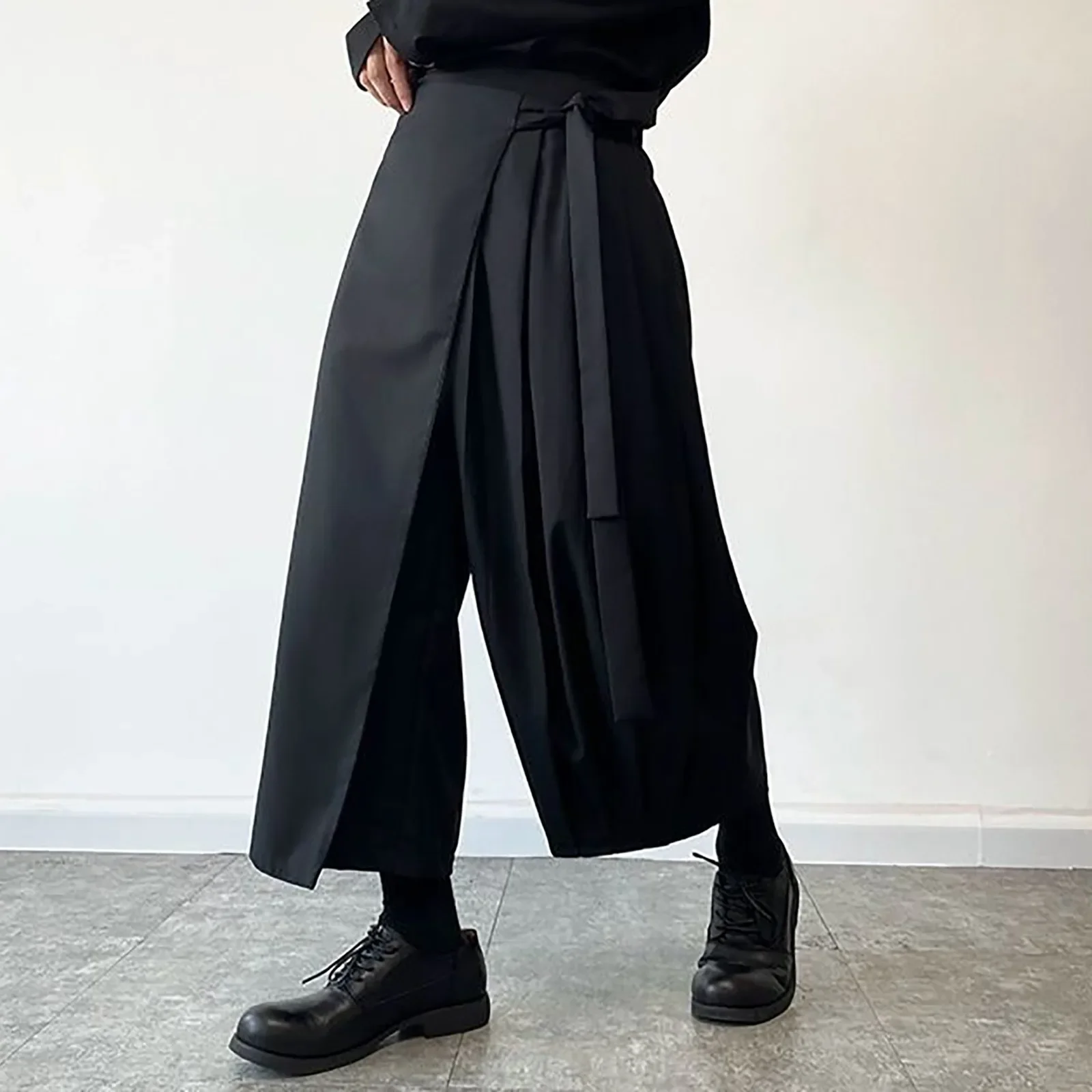 Street Fashion Style Male - Retro Dark Style Men's Skirt Pants
