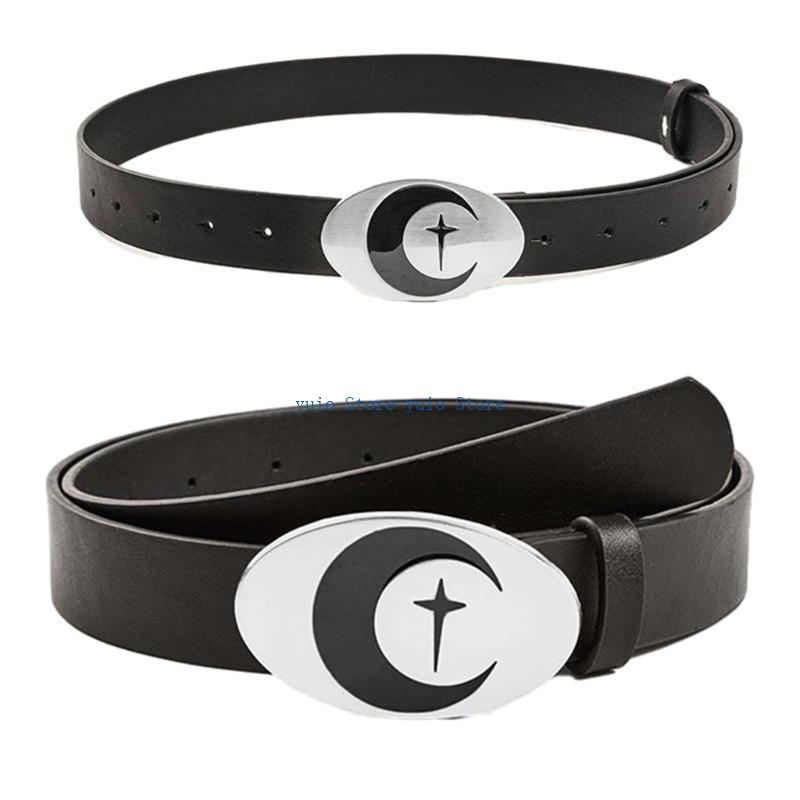X7XB Y2K Punk Waist Belly Chai - Street Fashion Reference ulasan dan harga