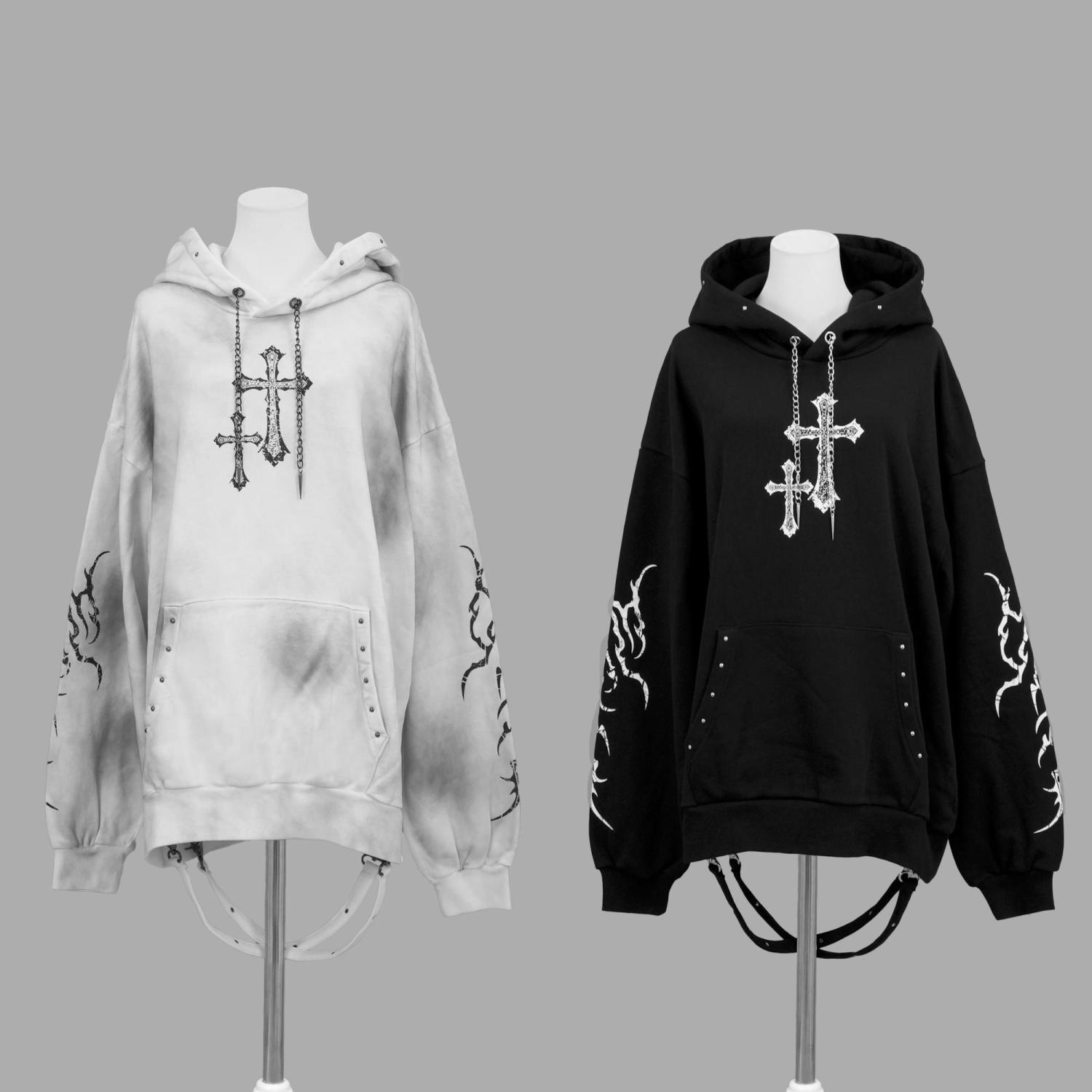 new Subculture Gothic Stylish  - Graphic Hoodie Streetwear ulasan dan harga