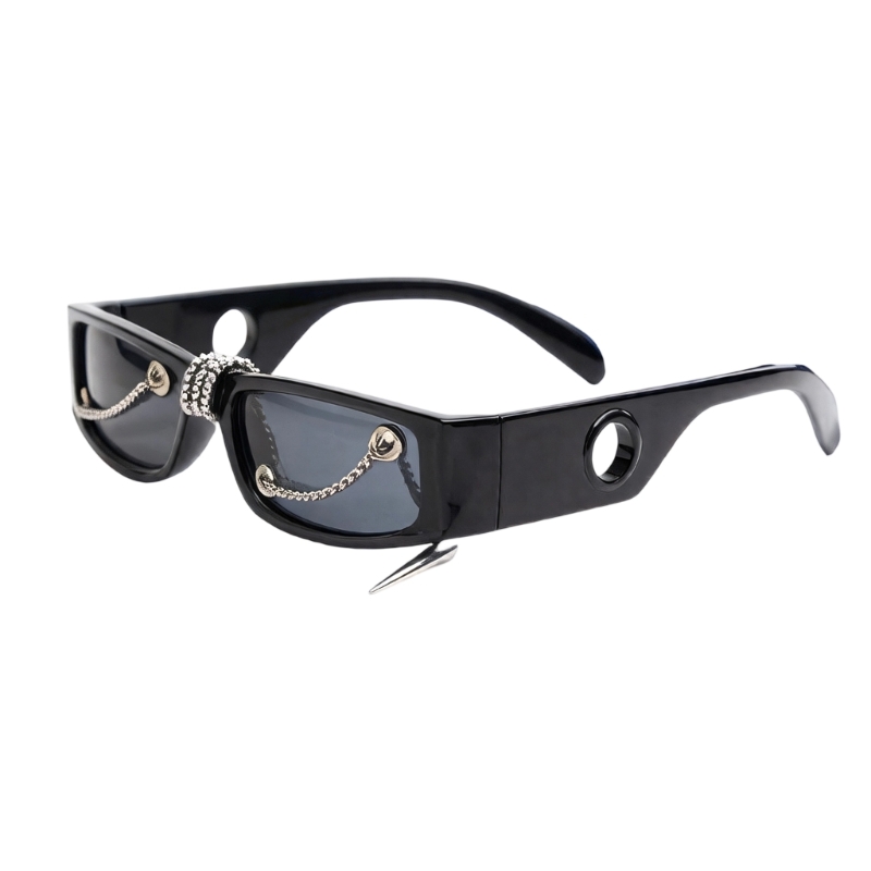 Trendy Unisex Square Sunglasse - Street Fashion Reference ulasan dan harga