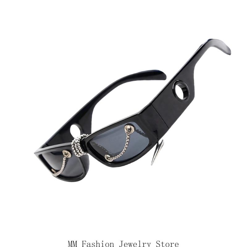 Trendy Unisex Square Sunglasse - Street Fashion Reference ulasan dan harga