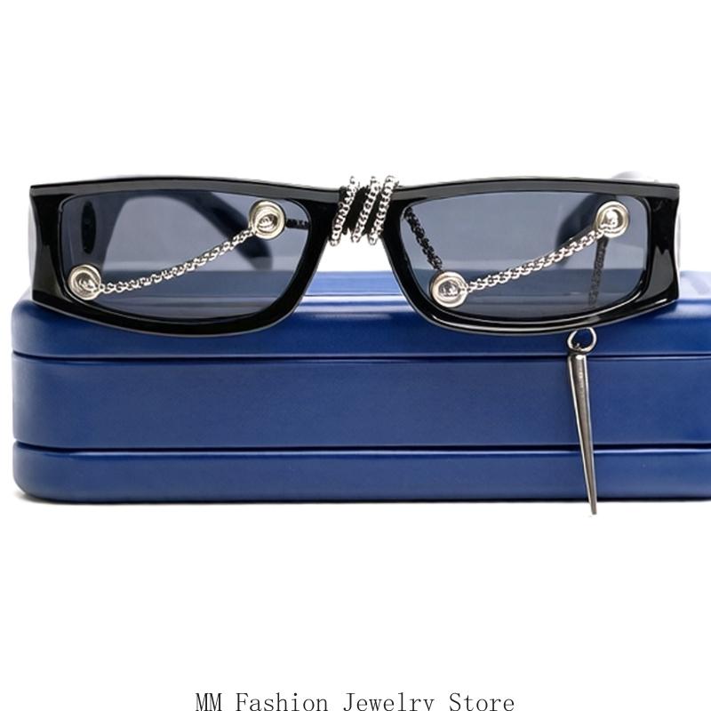 Trendy Unisex Square Sunglasse - Street Fashion Reference ulasan dan harga