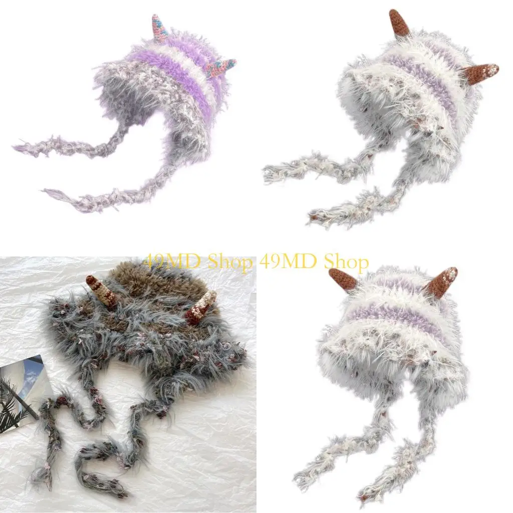 49MD Casual Unisex Knitted Hat - Street Fashion Reference ulasan dan harga