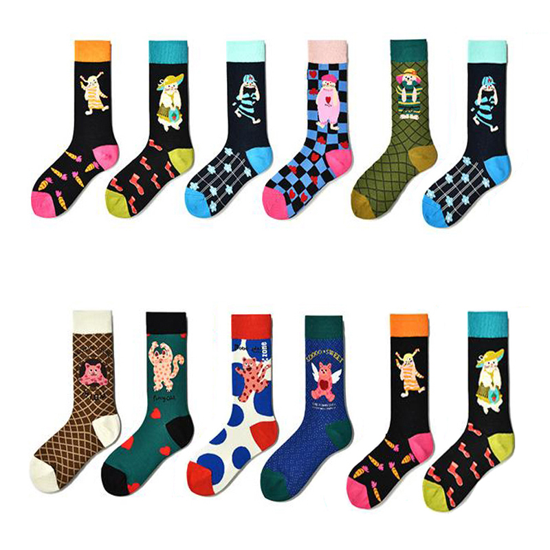 Women's Fashion Socks Cute Col - Street Fashion Youtube ulasan dan harga