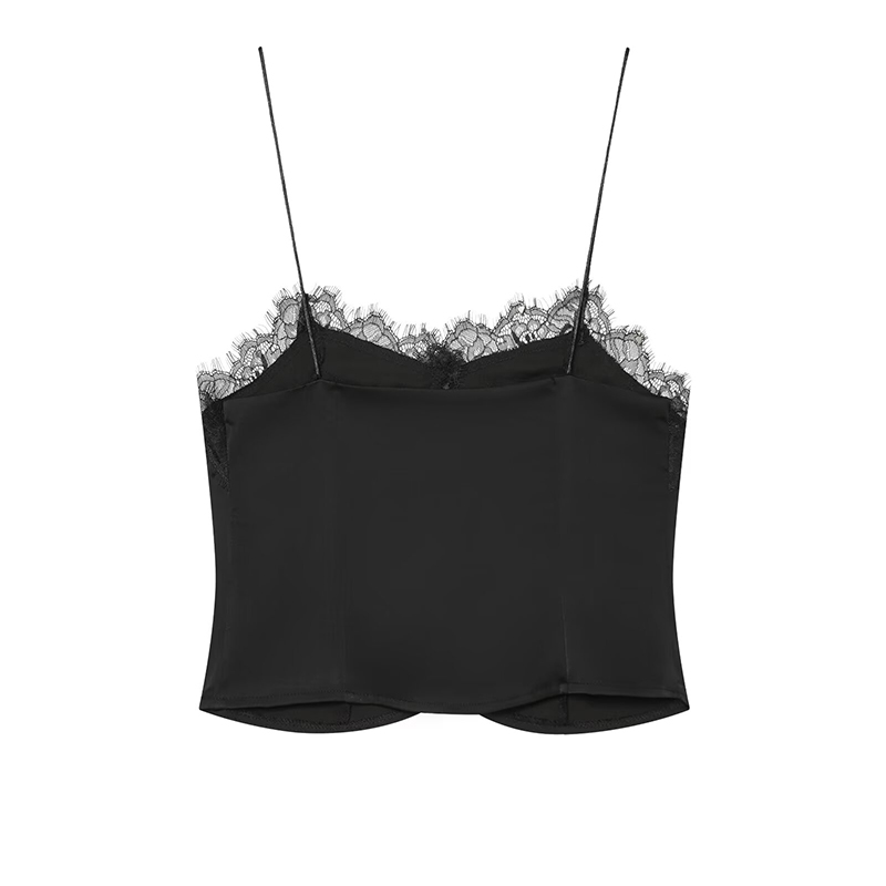 Lace Women's Camis Tops Summer - Street Fashion Youtube ulasan dan harga