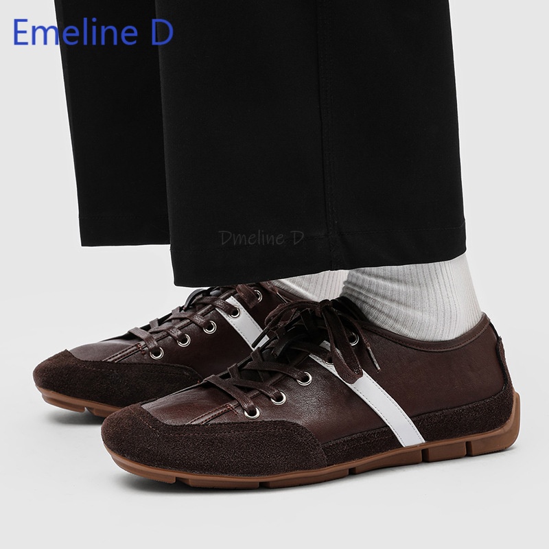 Men Minimalist Retro Casual Sn - Street Fashion Walking ulasan dan harga