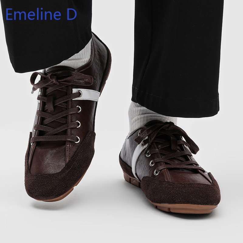 Men Minimalist Retro Casual Sn - Street Fashion Walking ulasan dan harga