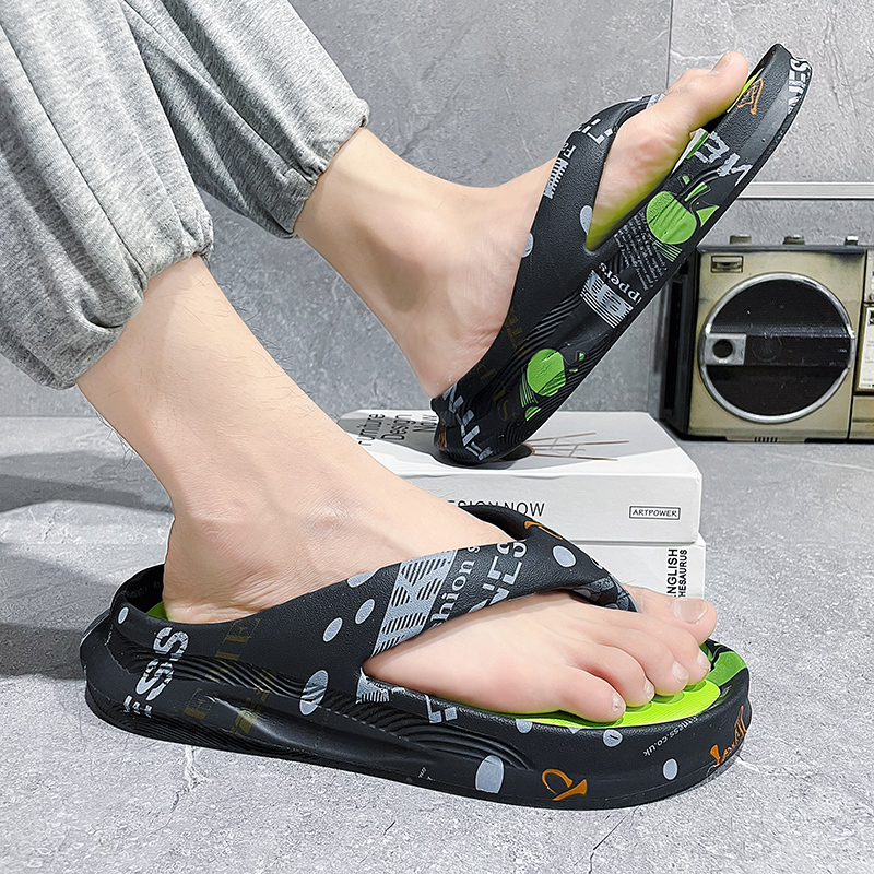 New Stylish Men Beach Flip-flo - Street Fashion Style Male ulasan dan harga