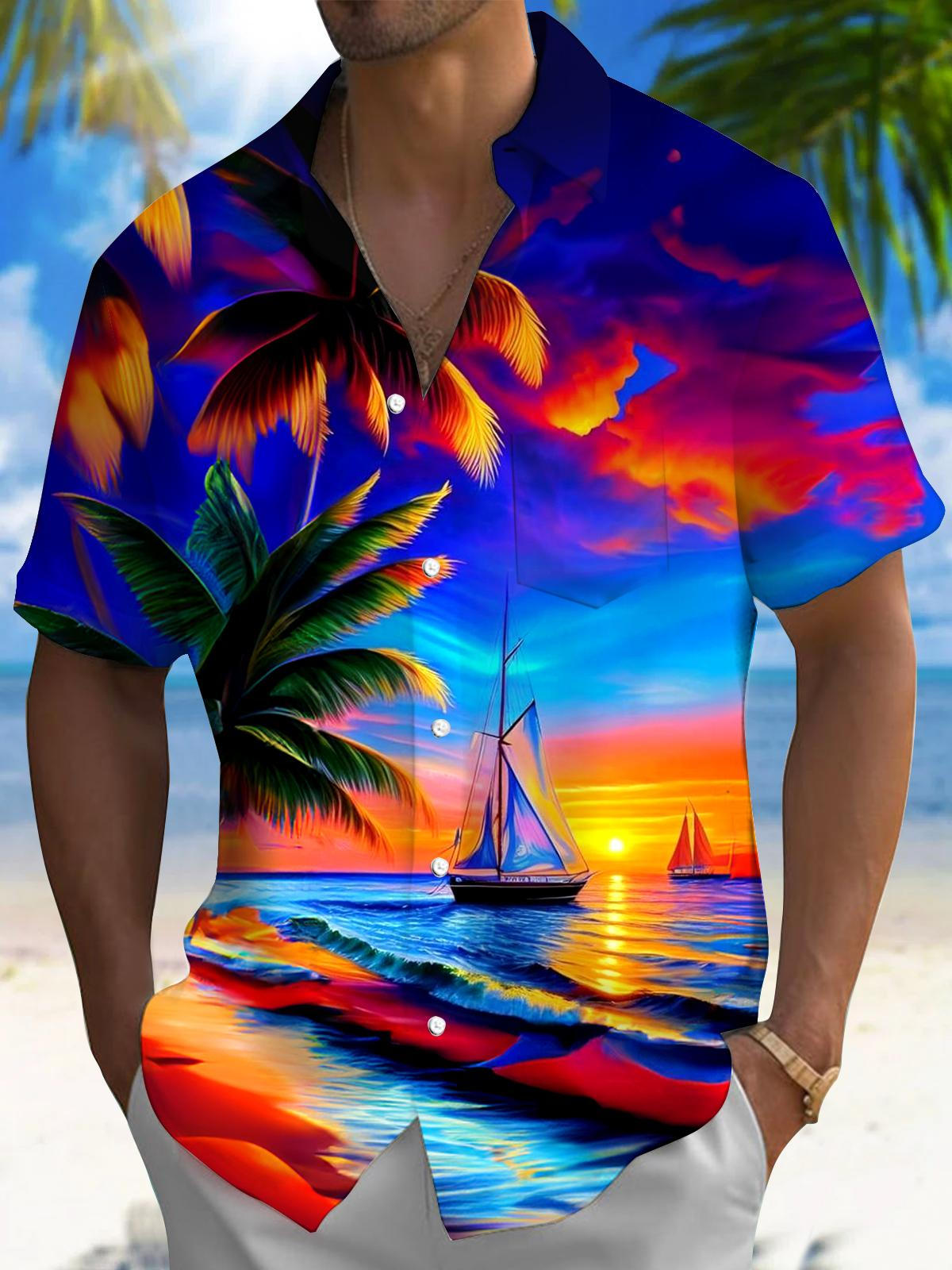 New Hawaii Spring/Summer Fashi - Street Fashion Walking ulasan dan harga