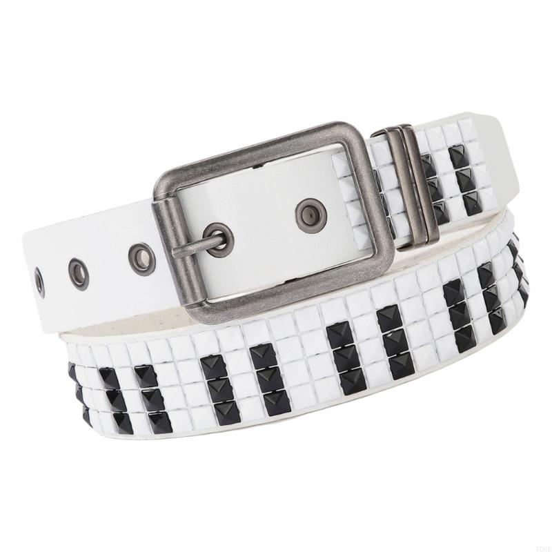 Piano Rivets Decorative Belt W - Street Fashion Reference ulasan dan harga
