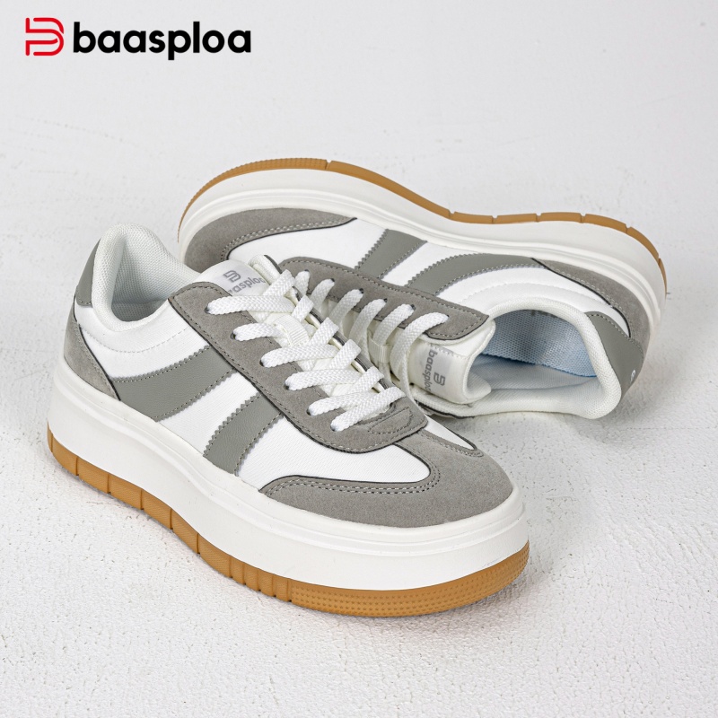 Baasploa Women Platform Sneake - Street Fashion Walking ulasan dan harga