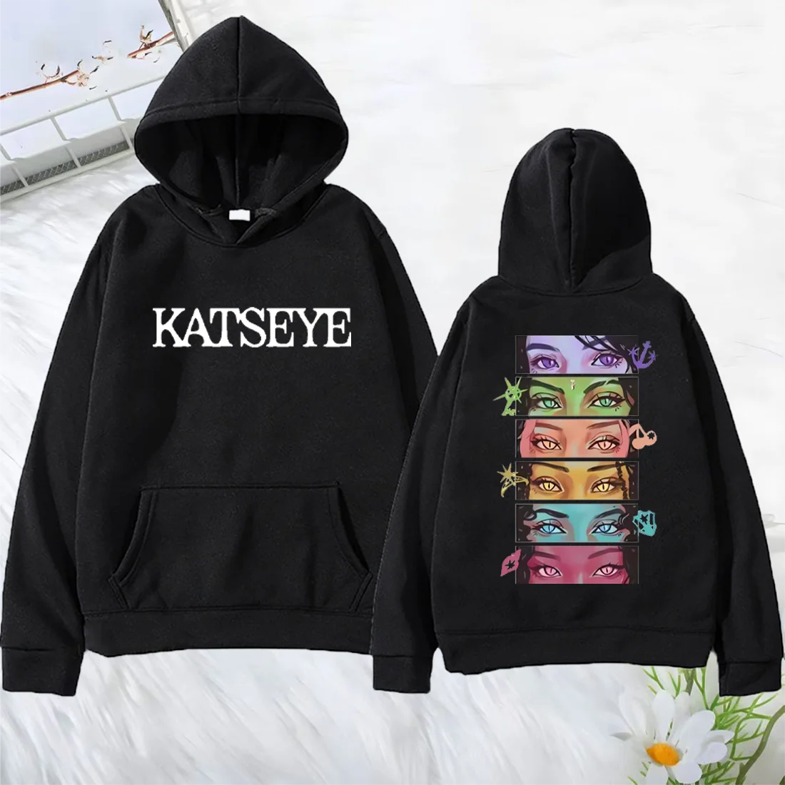Korean Girl Group KATSEYE Grap - Graphic Hoodie Streetwear ulasan dan harga