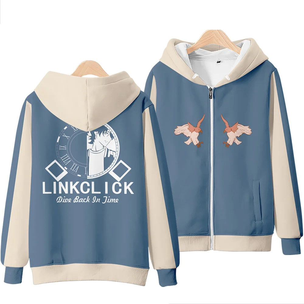 Link Click Anime Shiguang Dail - Graphic Hoodie Streetwear ulasan dan harga