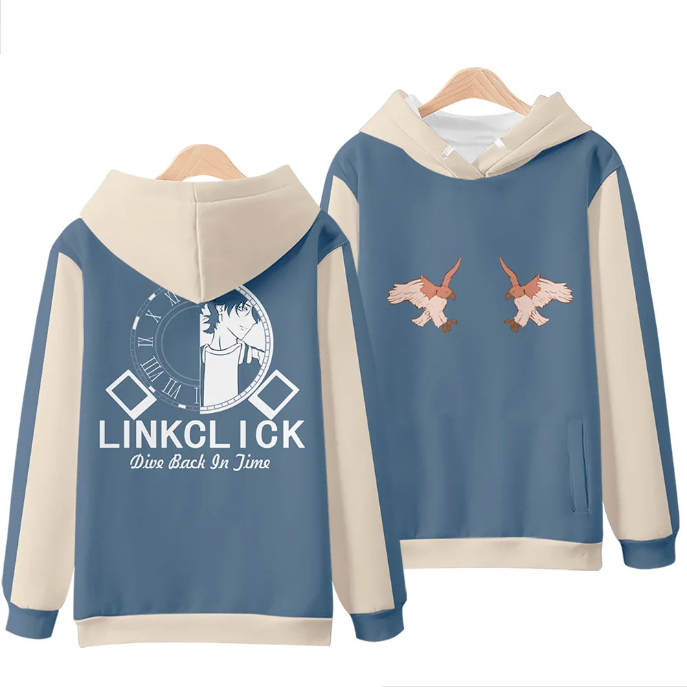 Link Click Anime Shiguang Dail - Graphic Hoodie Streetwear ulasan dan harga