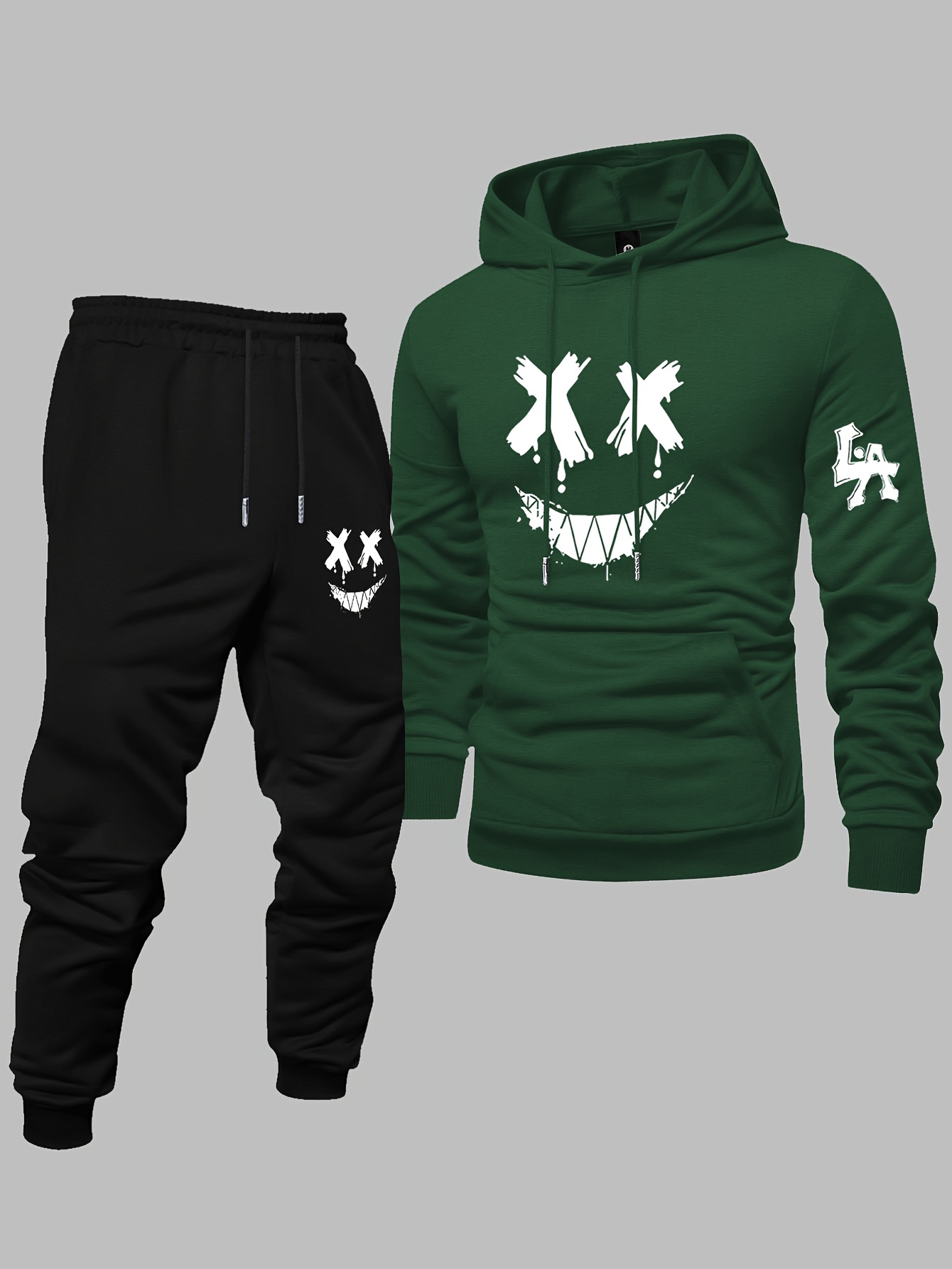2026 Men Trendy Streetwear Tra - Graphic Hoodie Streetwear ulasan dan harga
