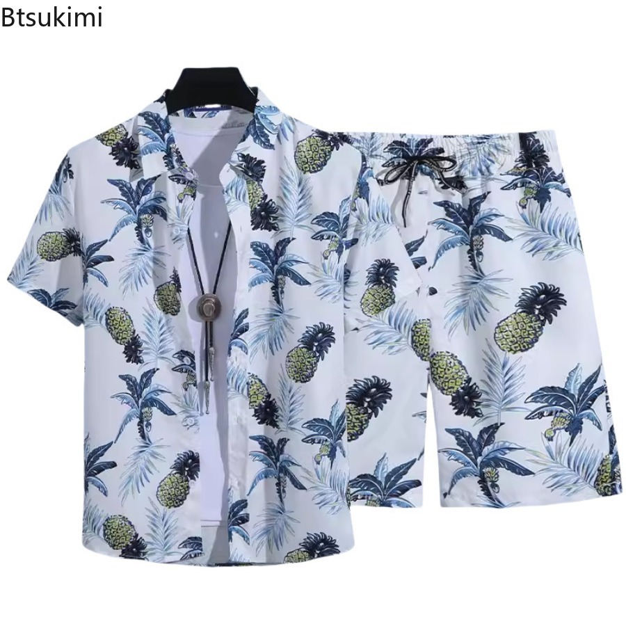 3D Printed Men's Short Sleeved - Street Fashion Men ulasan dan harga