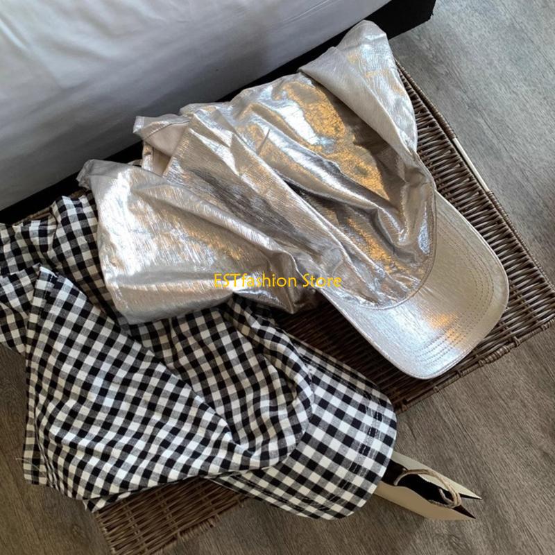 Y5GC Korean Styles Plaids Head - Street Fashion Reference ulasan dan harga