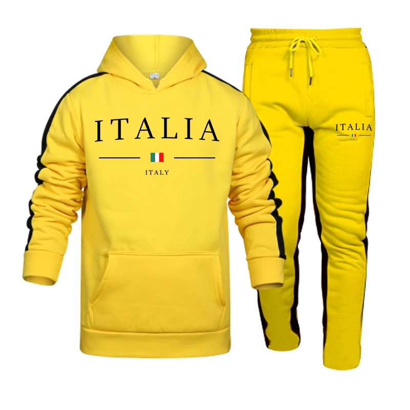 Men's Tracksuit 2 Pcs Sets Fas - Street Fashion Men ulasan dan harga
