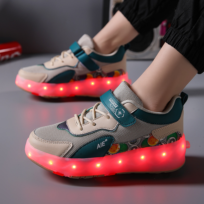 Youth Roller Shoes With 4 Whee - Street Fashion Youth ulasan dan harga