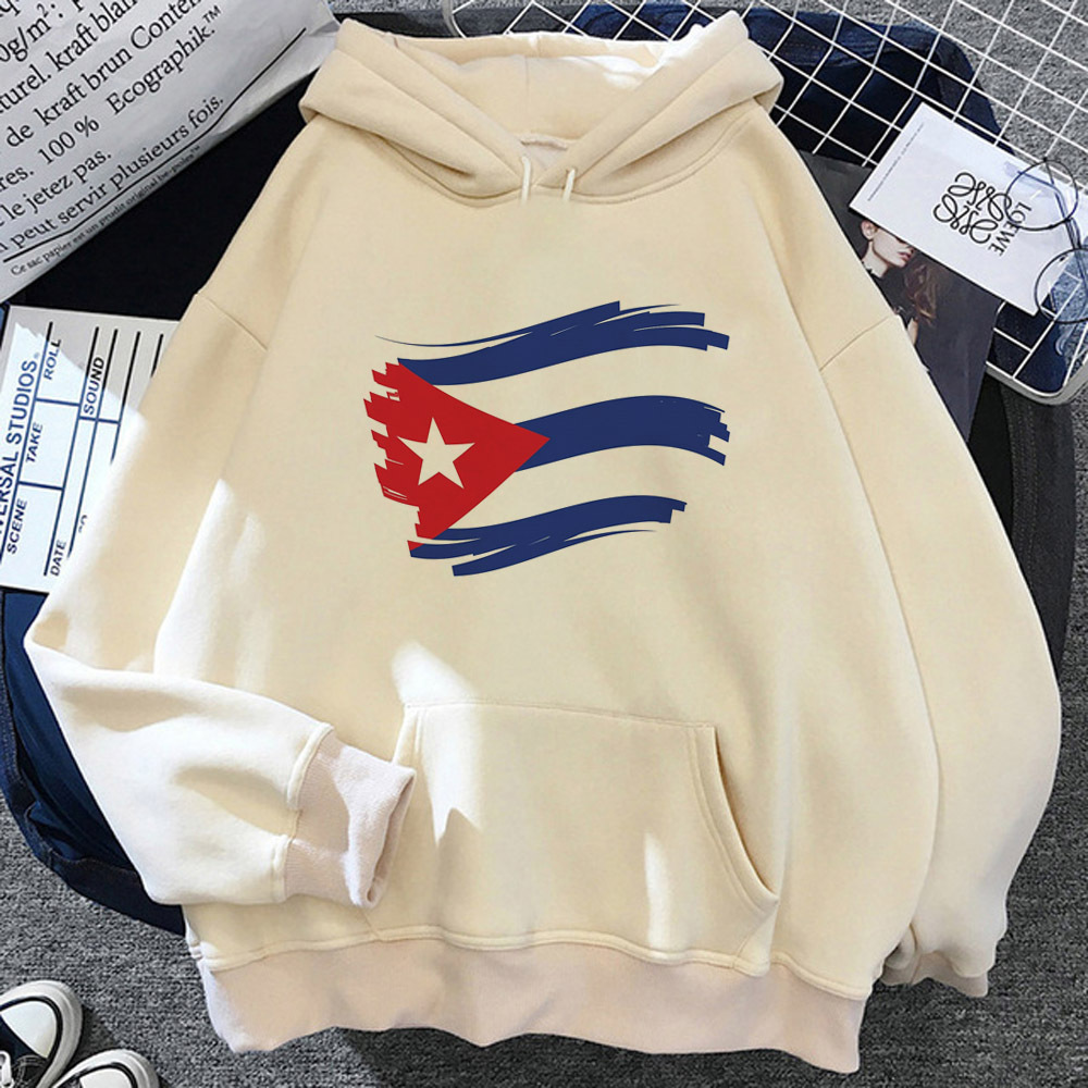 Cuba hoodie manga modern style - Graphic Hoodie Streetwear ulasan dan harga