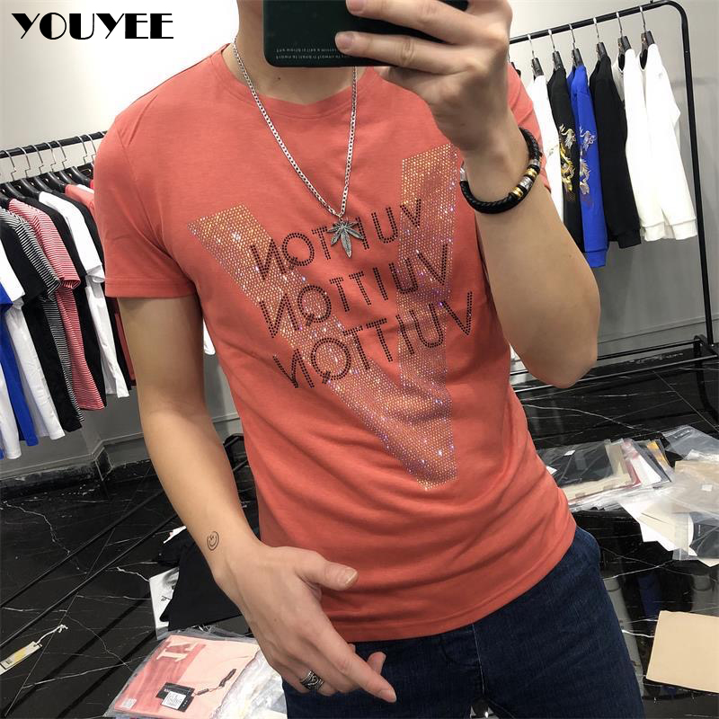 T-shirt Designer Clothes Men M - Street Fashion Style Male ulasan dan harga