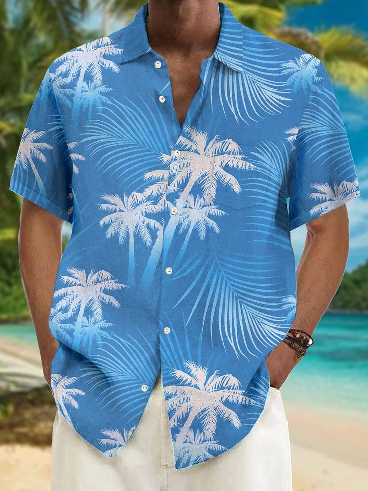 New Hawaii Spring/Summer Fashi - Street Fashion Walking ulasan dan harga